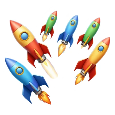 rocket-powered animals sticker