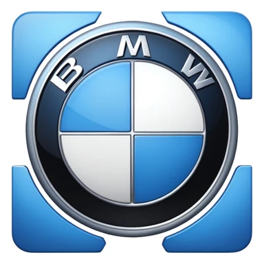 Bmw logo emoji sticker