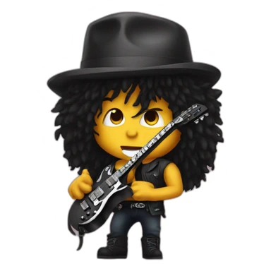 slash guns and roses sticker