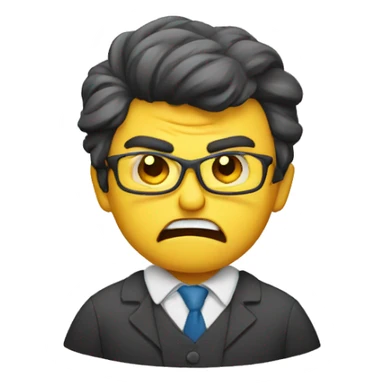 Angry Teacher sticker