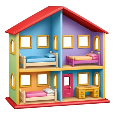 doll house sticker