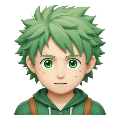 Deku natural smash sticker