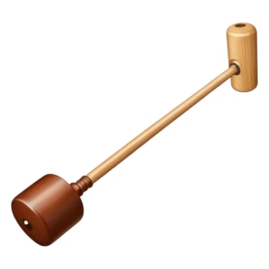 Croquet mallet sticker
