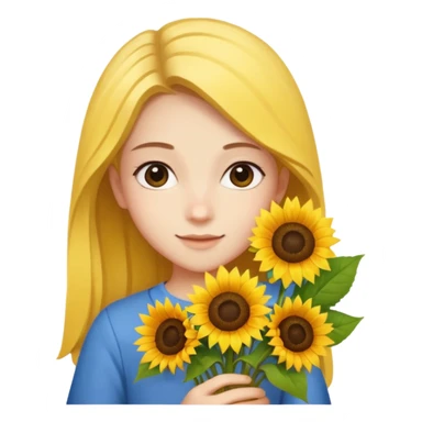 Teen with sunflower bouquet


























 sticker