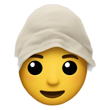 Emoji circular que tenga el poncho de la textileria de la cultura nazca  sticker