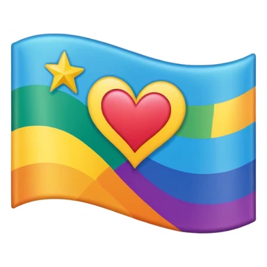 Floptropica flag sticker