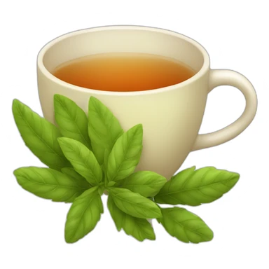 herbal tea sticker