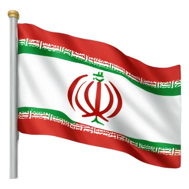 the iran flag before 1980 sticker