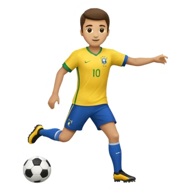 brazil soccer sticker