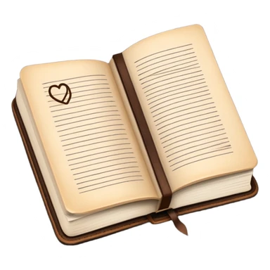 Director Script – bound pages with notes sticker