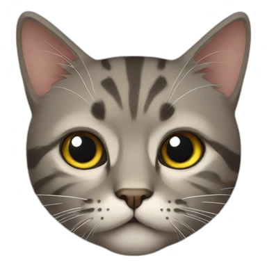 suspicious cat sticker