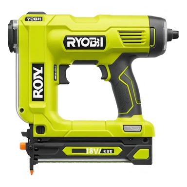 RYOBI 18V ONE+ AirStrike 18-Gauge Cordless Brad Nailer   sticker