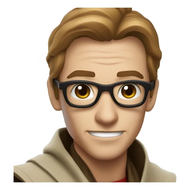 Spider-man jedi sticker