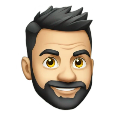 Virat Kohli with money sticker