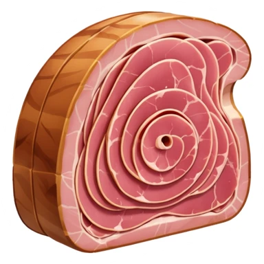 fette di prosciutto cotto sticker
