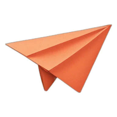 origami paperplane sticker