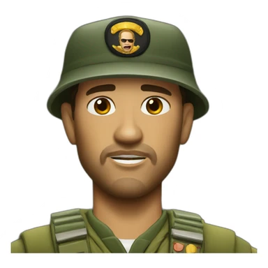 kirk tropic thunder sticker