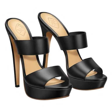 sandales mules sexy sticker