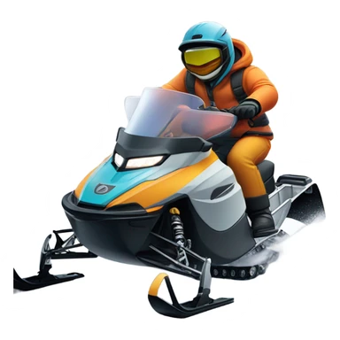 Snowmobiling sticker