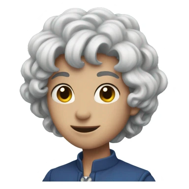 Indigo heart sticker