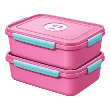 Meal prep pink sticker