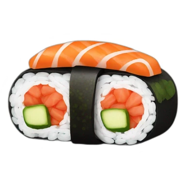 Sushi rol sticker