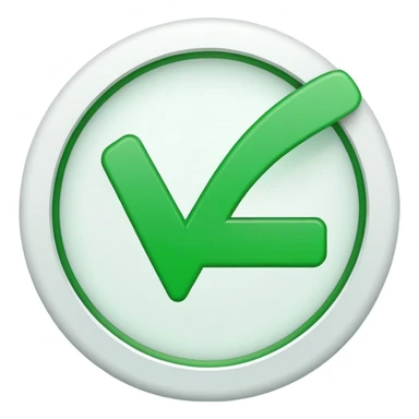 checkmark symbol sticker