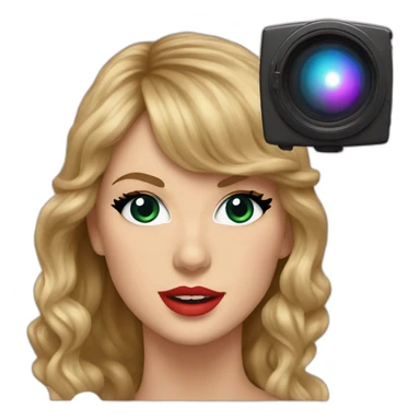 taylor swift projector sticker