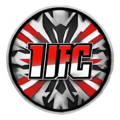 UFC Logo sticker