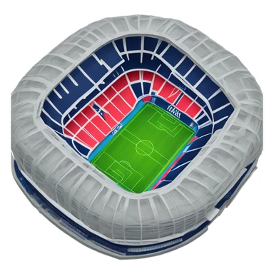 Paris saint germain stadium sticker