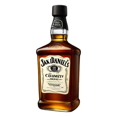 Jack daniel’s whisky bottle sticker