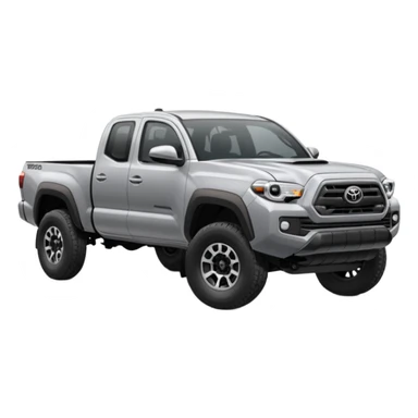 grey 2023 toyota tacoma sticker