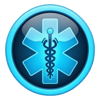 medical signals icon sticker