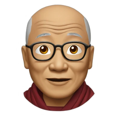 Dalai Lama sticker