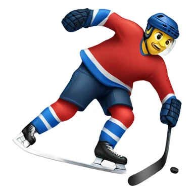 Hockey skate sticker