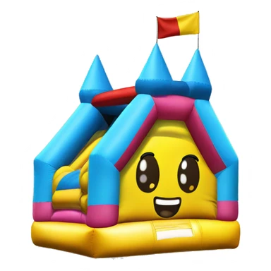 bouncy castle sticker