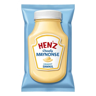 Heinz Mayonnaise Sachets 10ml sticker