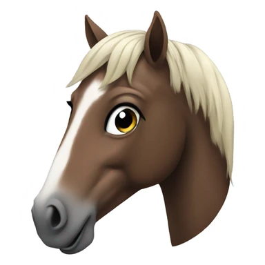 drama horse sticker