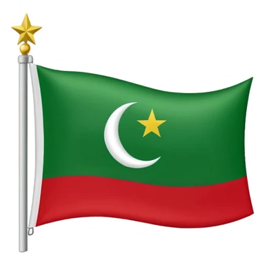 Can you make a Rohingya flag emoji sticker