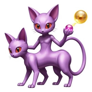 Mewtwo-Meowth-Genesect-Deoxys-Espeon-alien-hybrid-fusion sticker