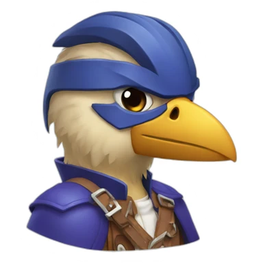 Falco Lombardi sticker