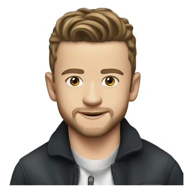 Young justin timberlake sticker