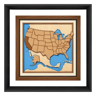 "Forty-two male footsteps moving across a map inside a house." sticker