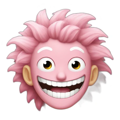Doflamingo avec grand sourire sticker