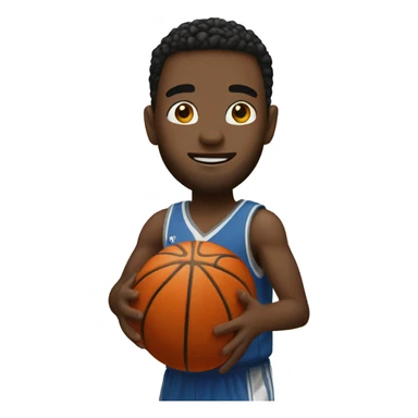 Picture of me playing basketball  sticker