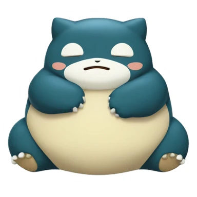 Snorlax Pokemon sticker