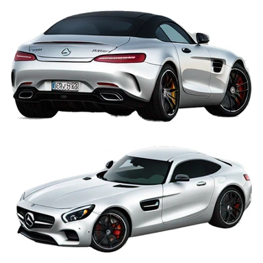 mercedes amg gt sticker