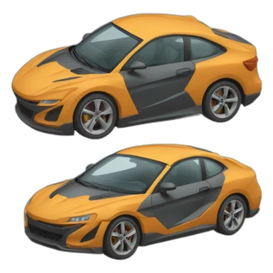 Voiture de sport sticker