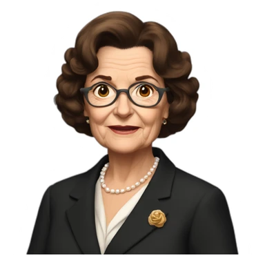 Diane feinstein fursona sticker