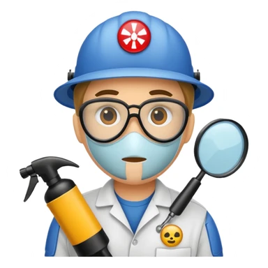 Pest control technician
 sticker